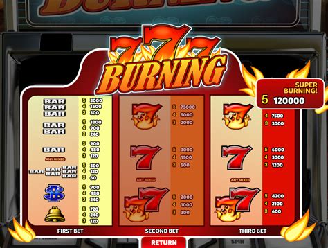 burning 7s slot machine
